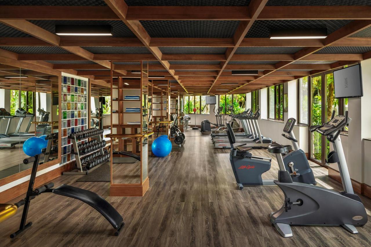 吉婆岛东方明珠酒店-美憬阁 Chan Chau 外观 照片 The gym at the hotel