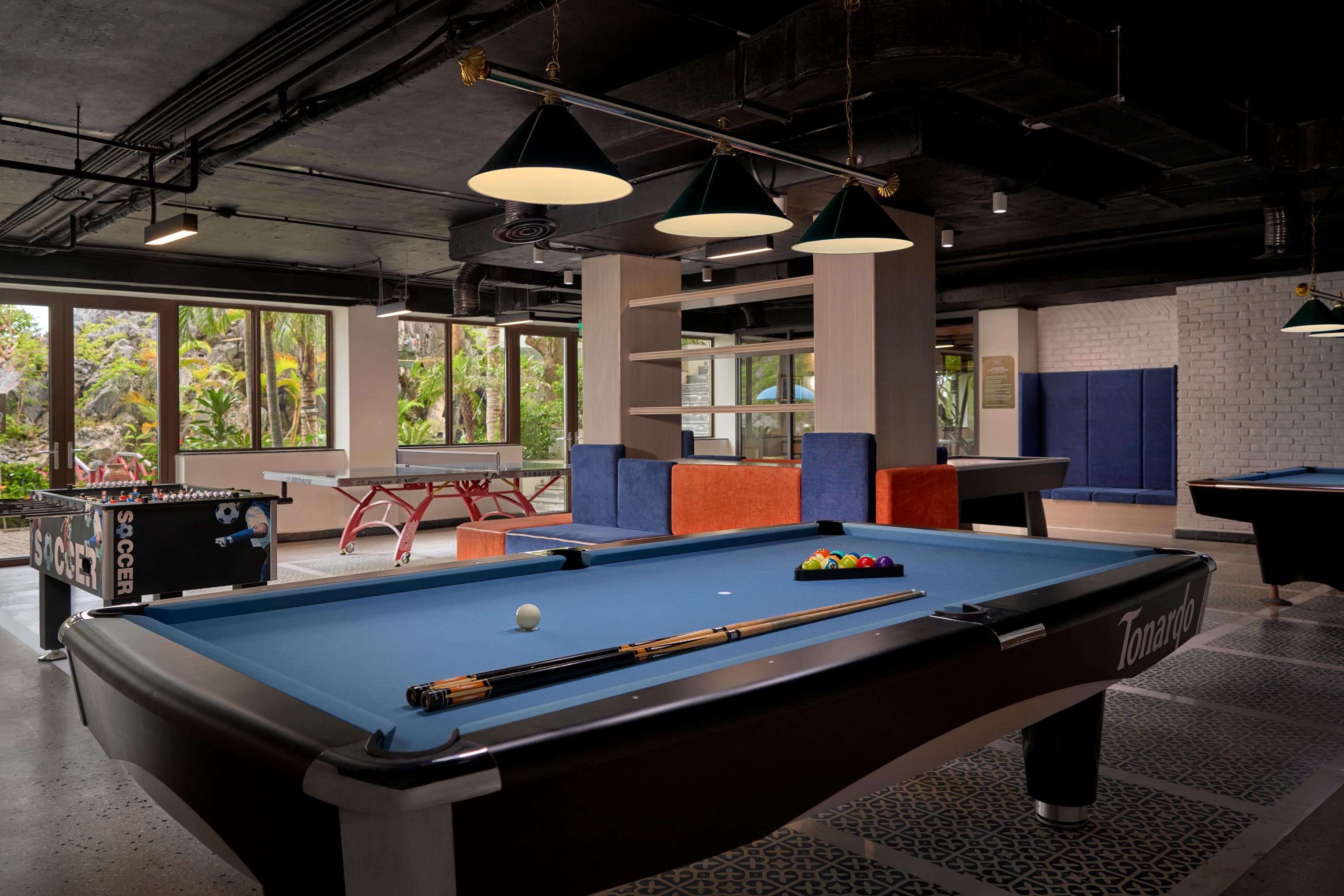 吉婆岛东方明珠酒店-美憬阁 Chan Chau 外观 照片 The game room