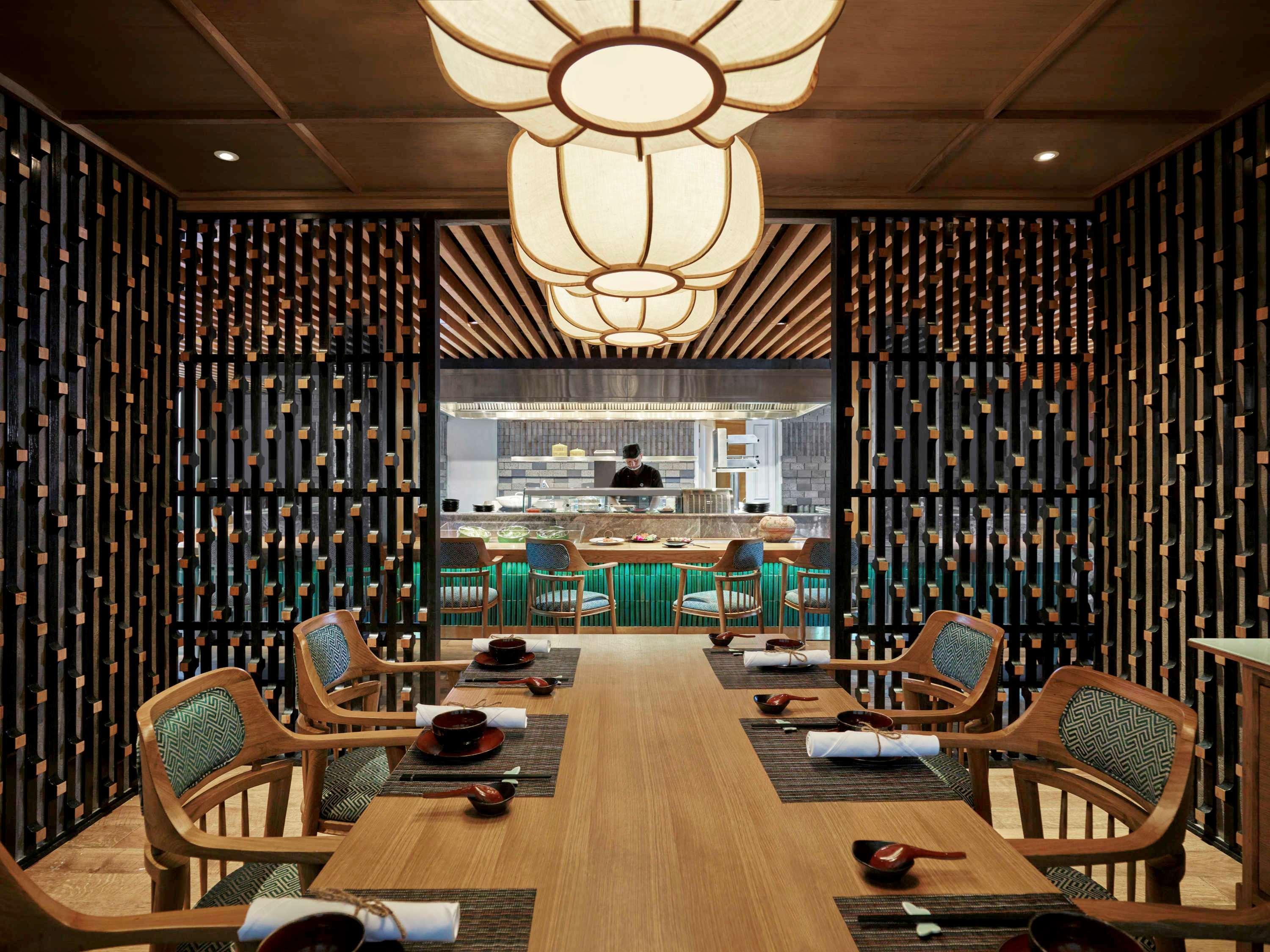 吉婆岛东方明珠酒店-美憬阁 Chan Chau 外观 照片 The interior of the restaurant