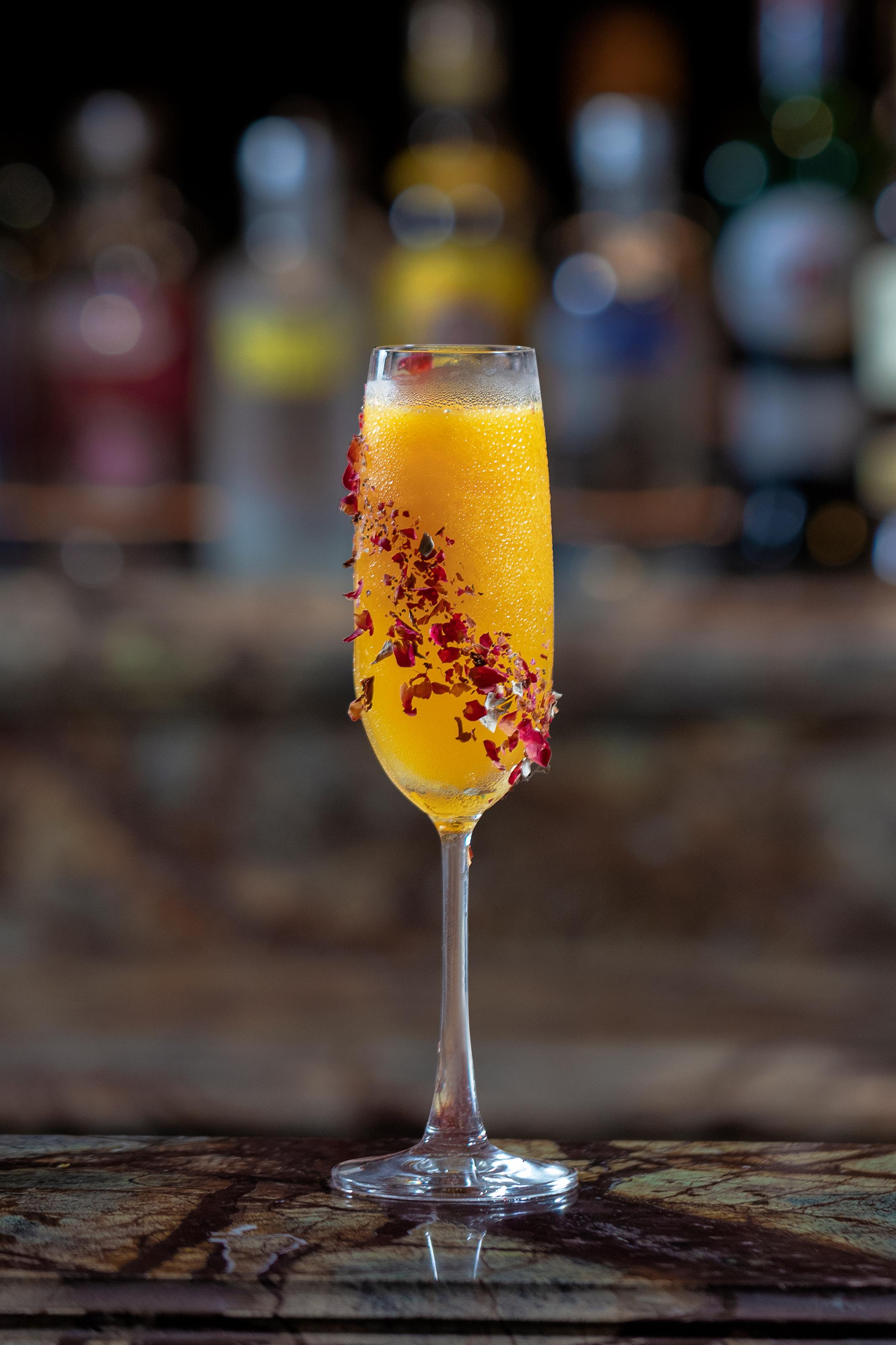 吉婆岛东方明珠酒店-美憬阁 Chan Chau 外观 照片 A mimosa cocktail