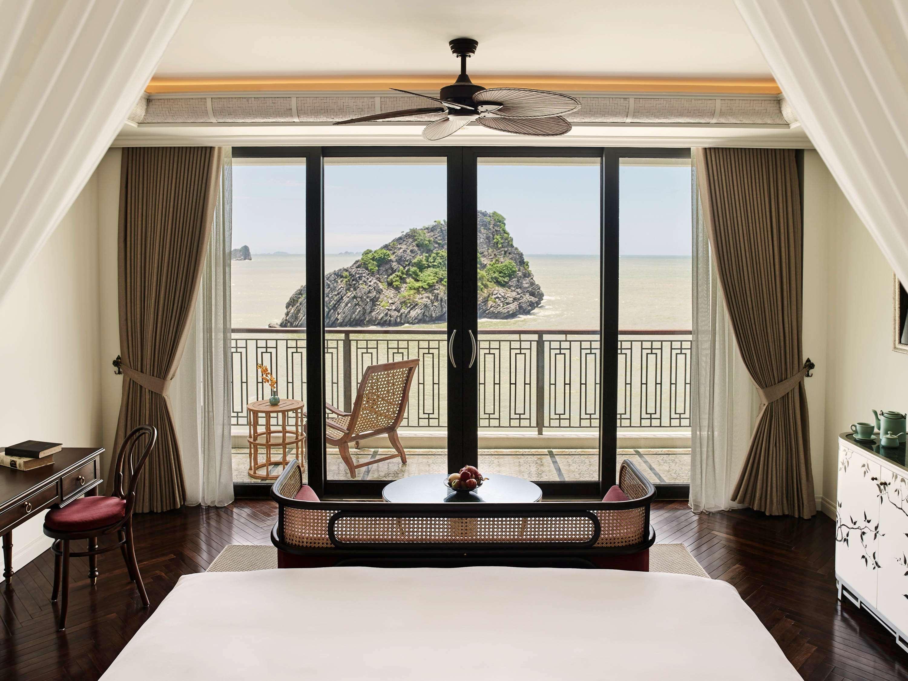 吉婆岛东方明珠酒店-美憬阁 Chan Chau 外观 照片 A bedroom at the resort