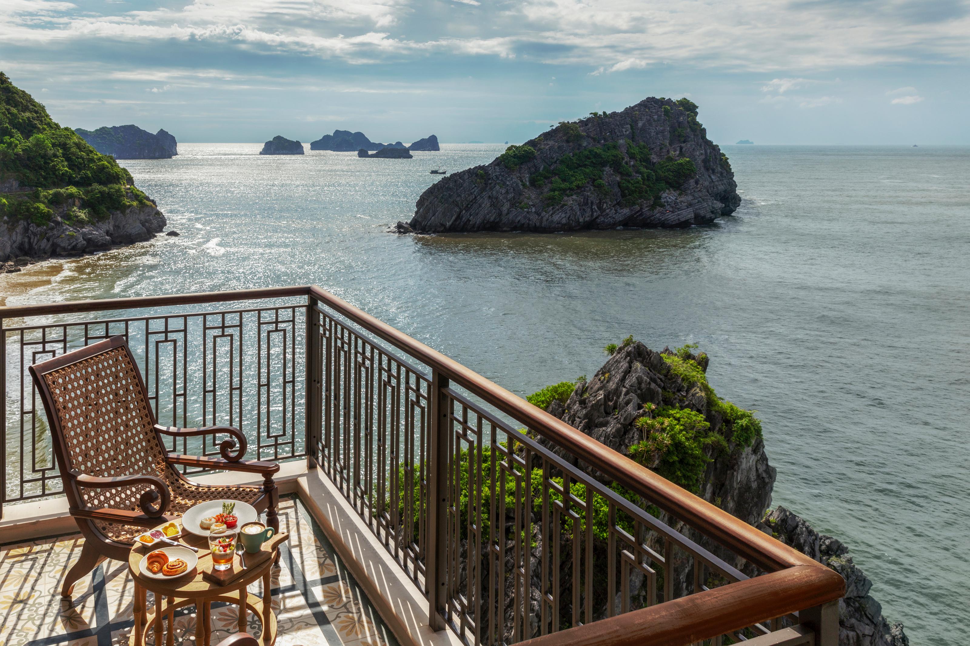 吉婆岛东方明珠酒店-美憬阁 Chan Chau 外观 照片 View from the hotel